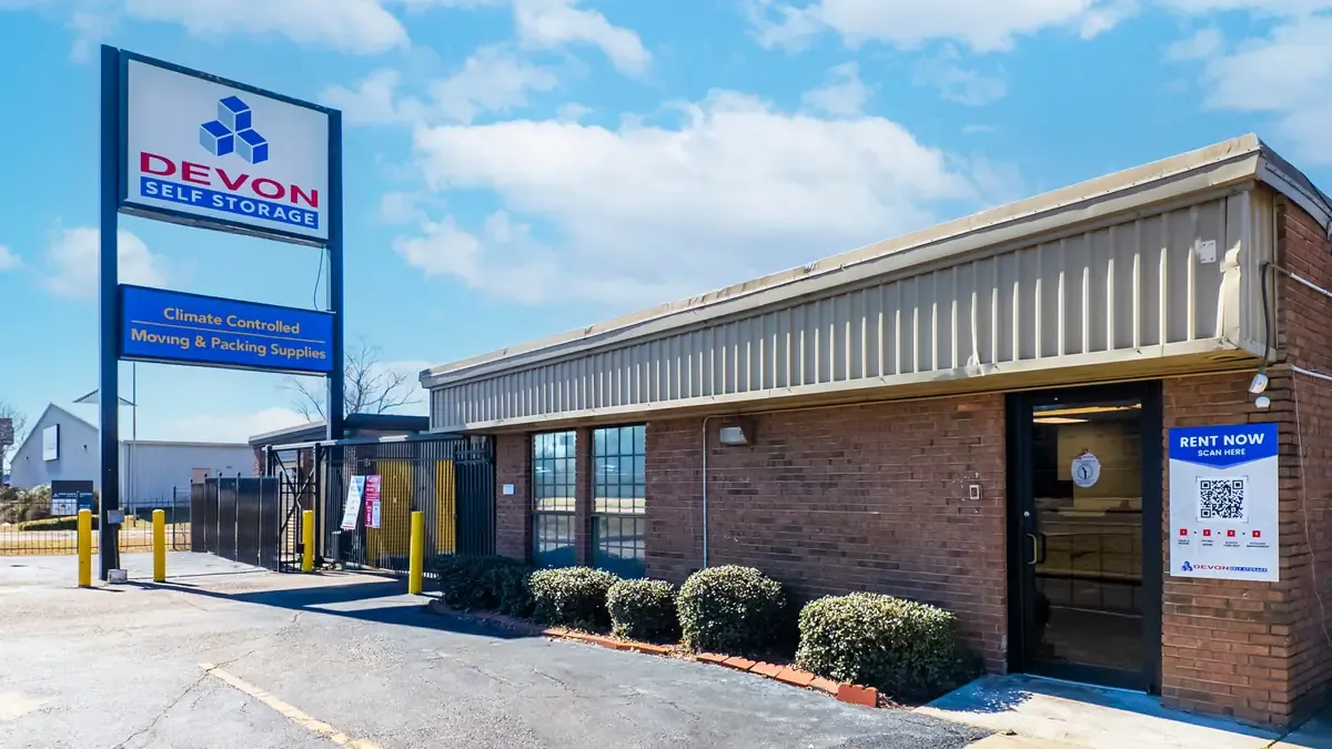 Devon Self Storage Exterior Office